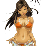 beach_girl_by_ravenousuchiha-d3dwo23